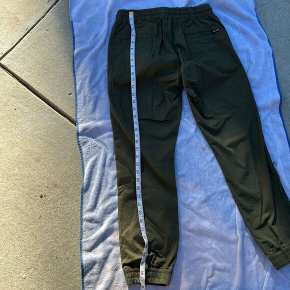 Volcom Army Green Joggers size S Soft Nice NWT - Picture 8 of 10